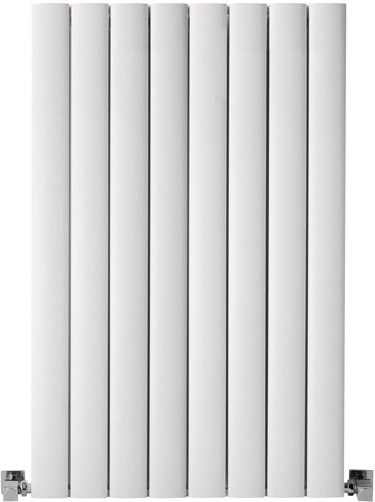 1000 x 595 mm Violet Alüminyum Radyatör Mat Beyaz Standart Bağlantı