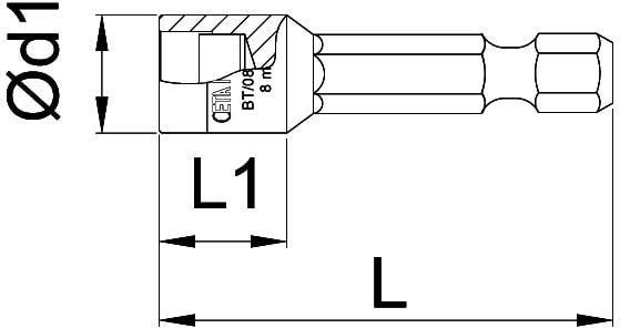 5 x 42 mm Manyetik Lokma BT/0542