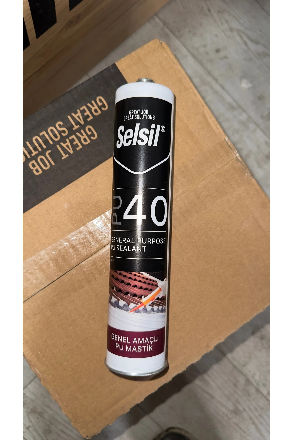 Pu Mastik Yapıştırıcı Kırmızı 280gr 2 Adet