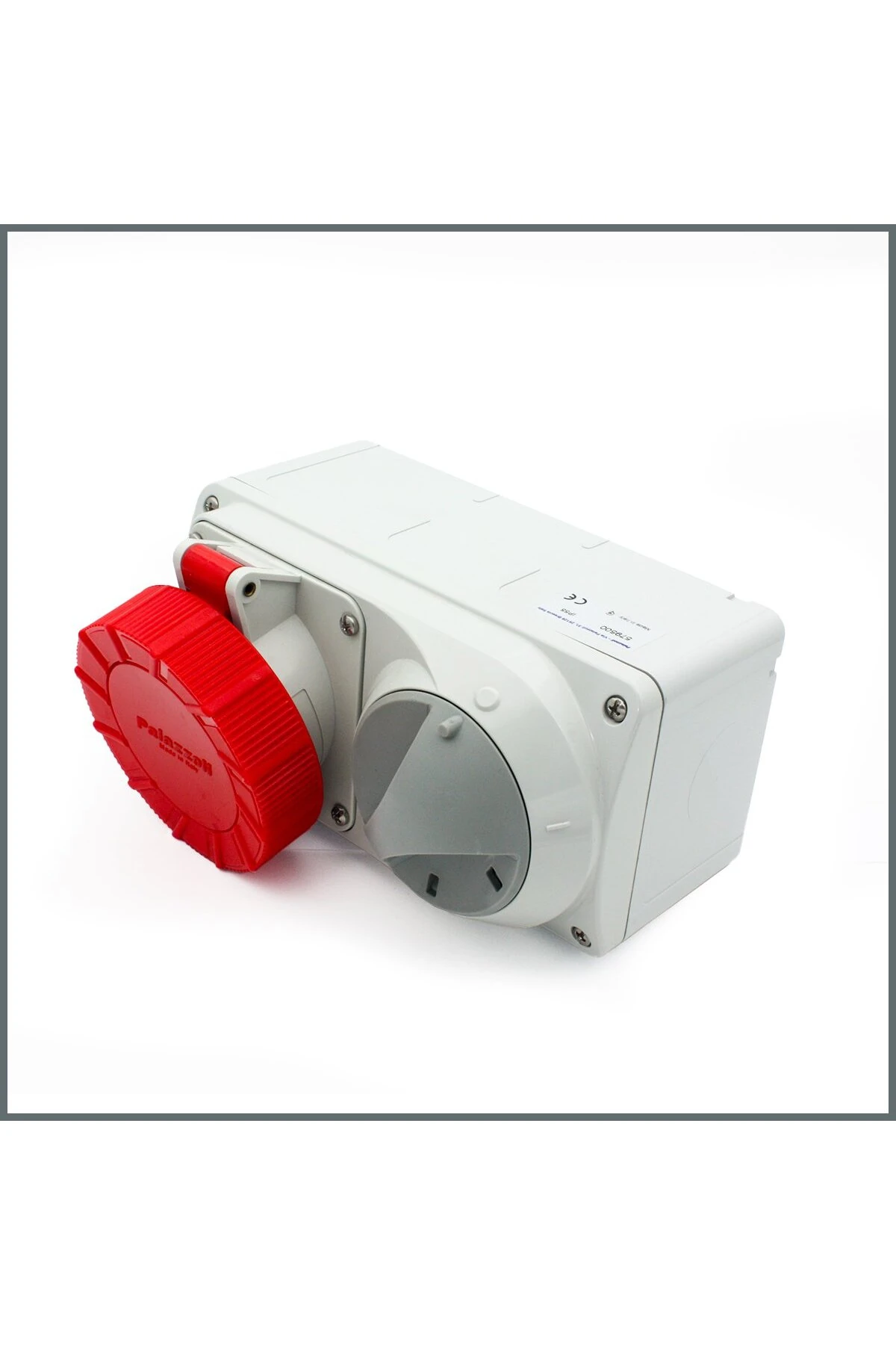 Sıva Üstü Endüstriyel Anahtarlı Priz 32a Cee (IP55) 400v (YATAY) 3p N T H:6