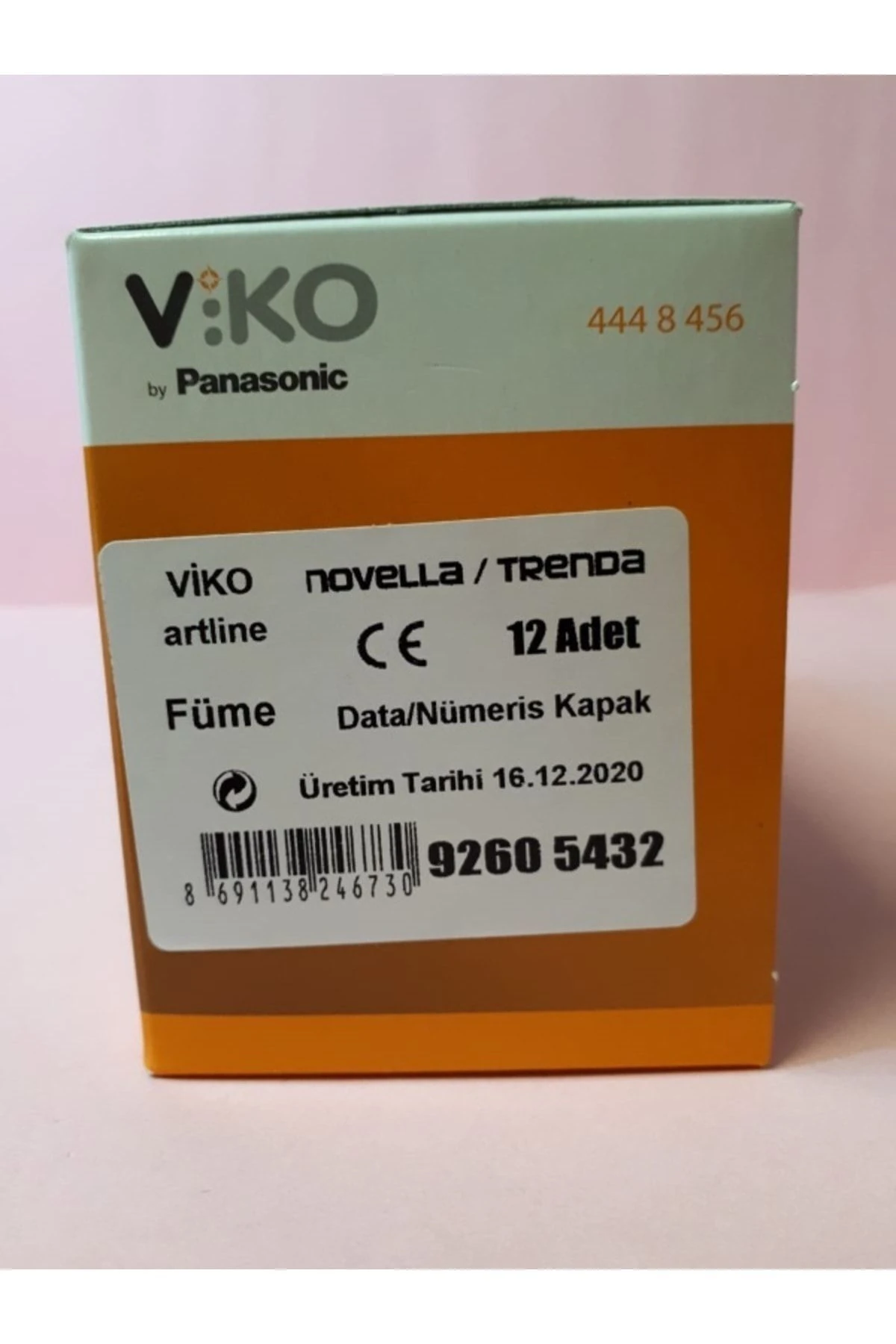 Viko 92605432 Artline N/T Füme Nummeris Kapak