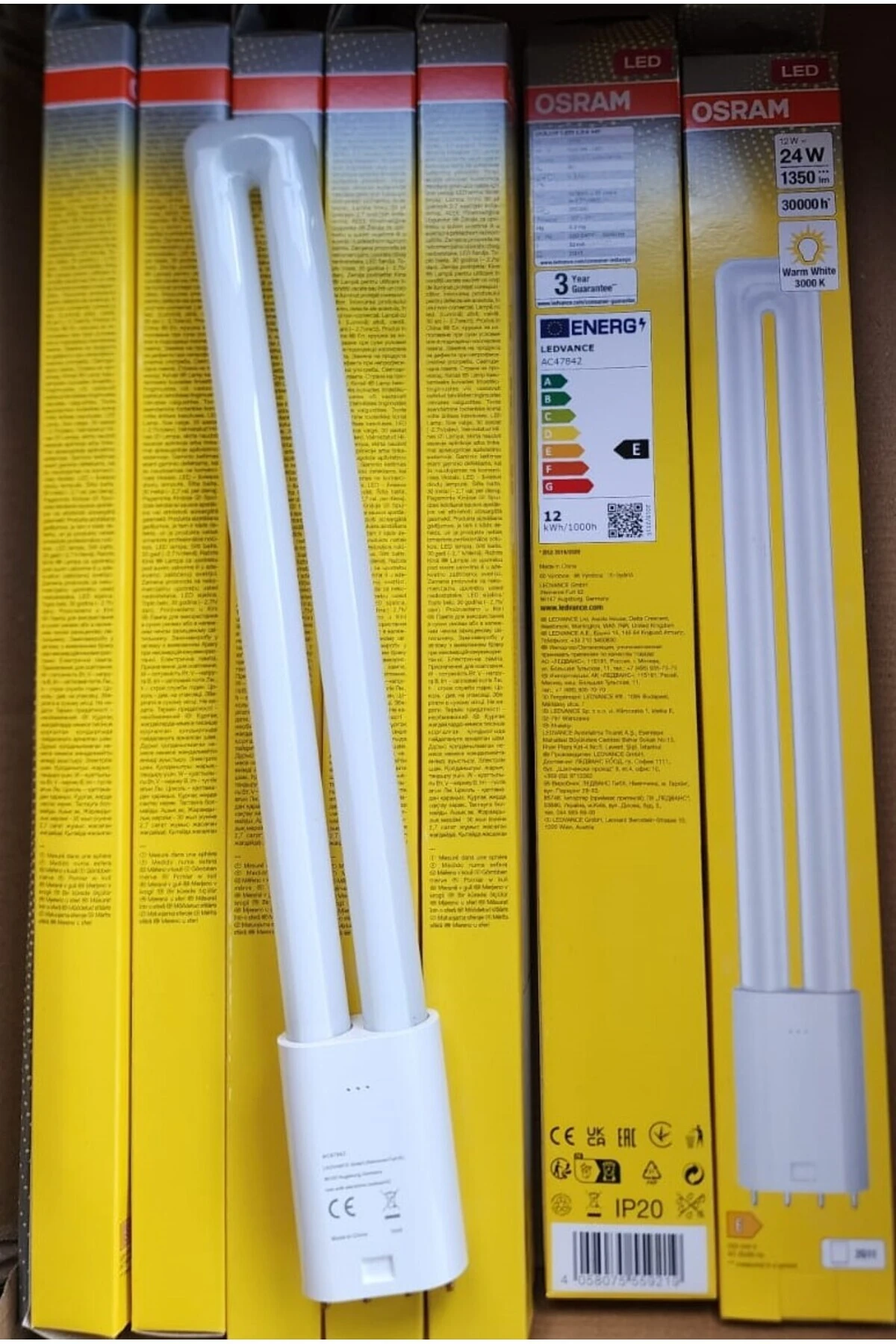 Dulux Led L24 Hf 12w 830 2g11 Duylu 4 Pinli Ampul (50 ADET)