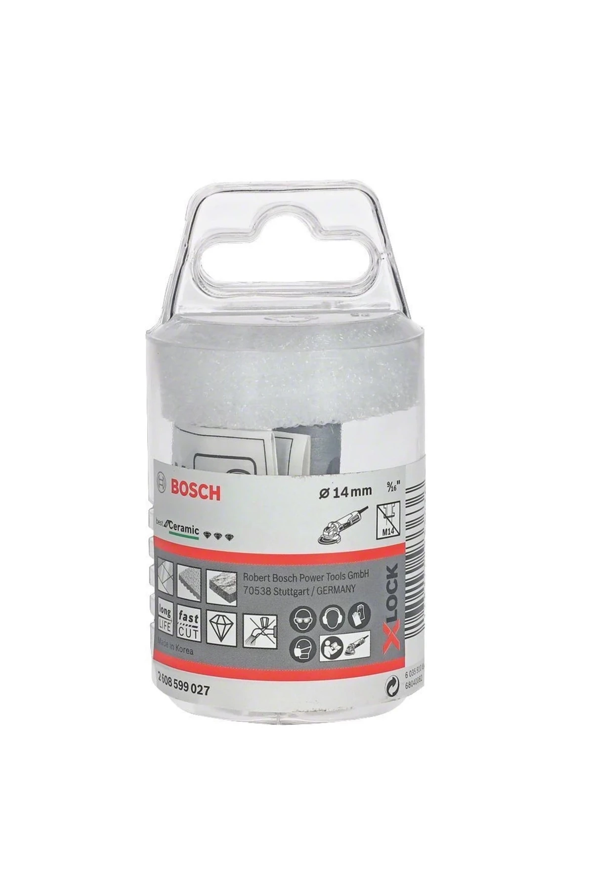 X-LOCK Seramik Delici 14*30 mm Kuru Tip (Taşlama İçin) 2608599027