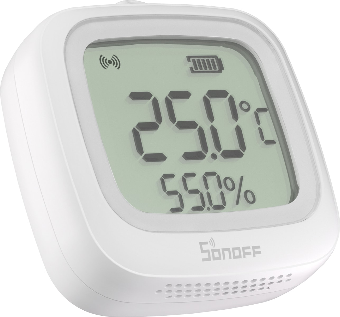 SNZB-02WD Zigbee IP65 LCD Ekranlı Akıllı Sıcaklık ve Nem Sensörü