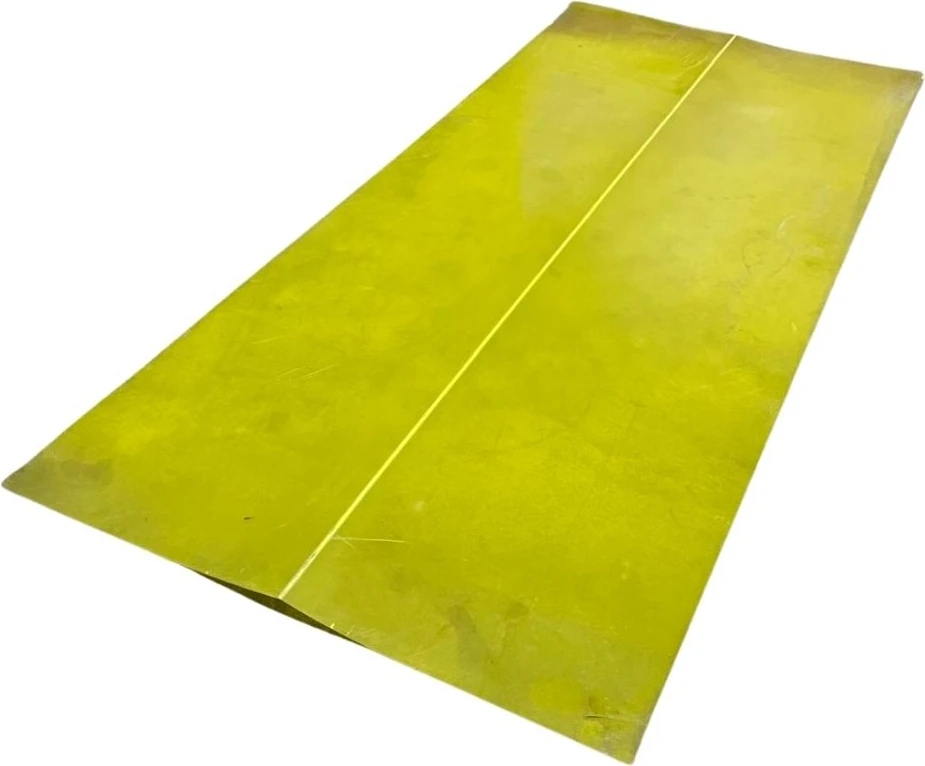 Oluklu Pvc Levha Mahyası, Sarı, 60X100 cm