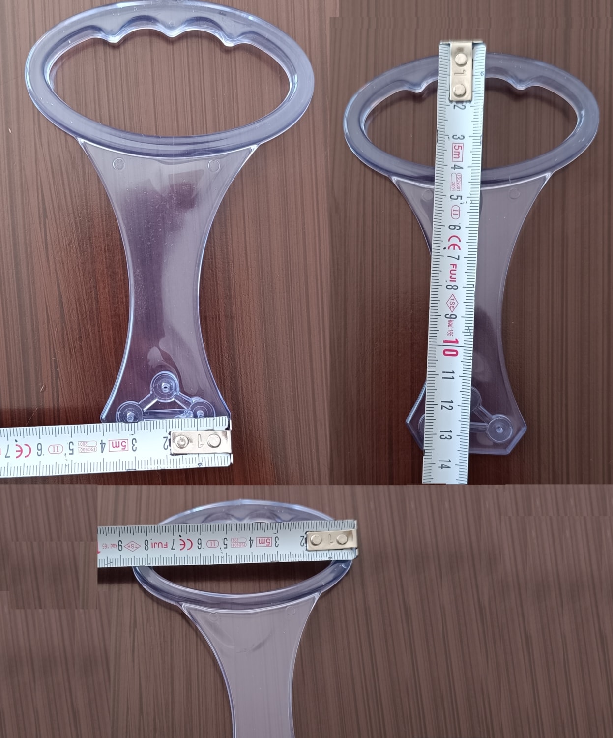 Baza Tutma Kolu Şeffaf Baza Kulp Baza Kaldırma Aparatı (Esnek Plastik) 4 Adet