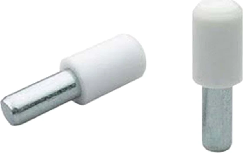 Pls. Başlı Metal Geçmeli Raf Pimi Beyaz ( 1000 Adet)