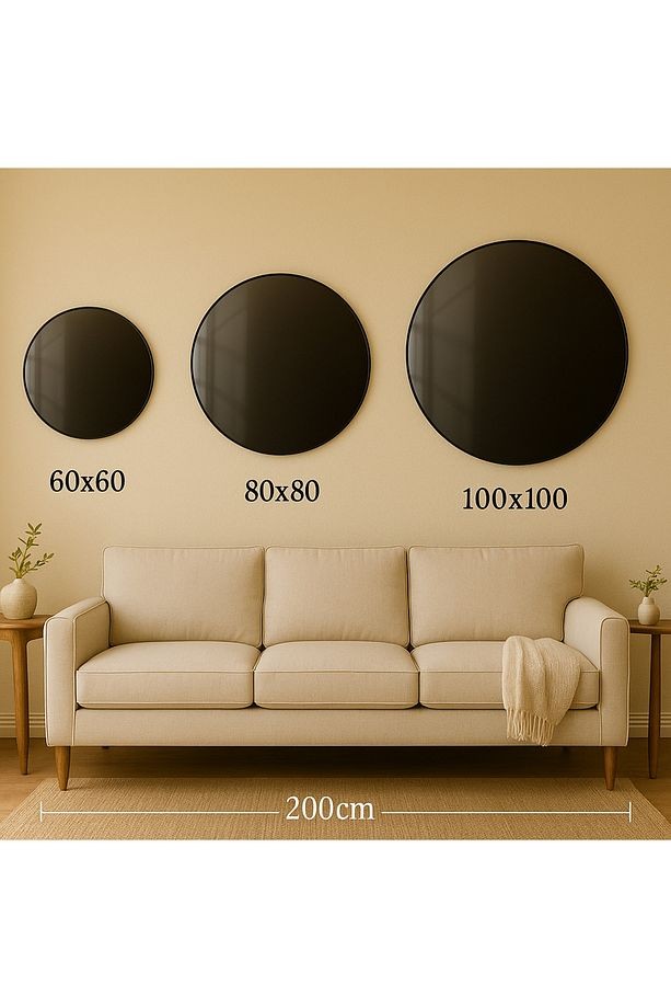 KİŞİYE ÖZEL MODERN YUVARLAK KIRILMAZ CAM TABLO LOGO BASKI, ÖZEL FOTOĞRAF BASKI EV HEDİYESİ TABLO