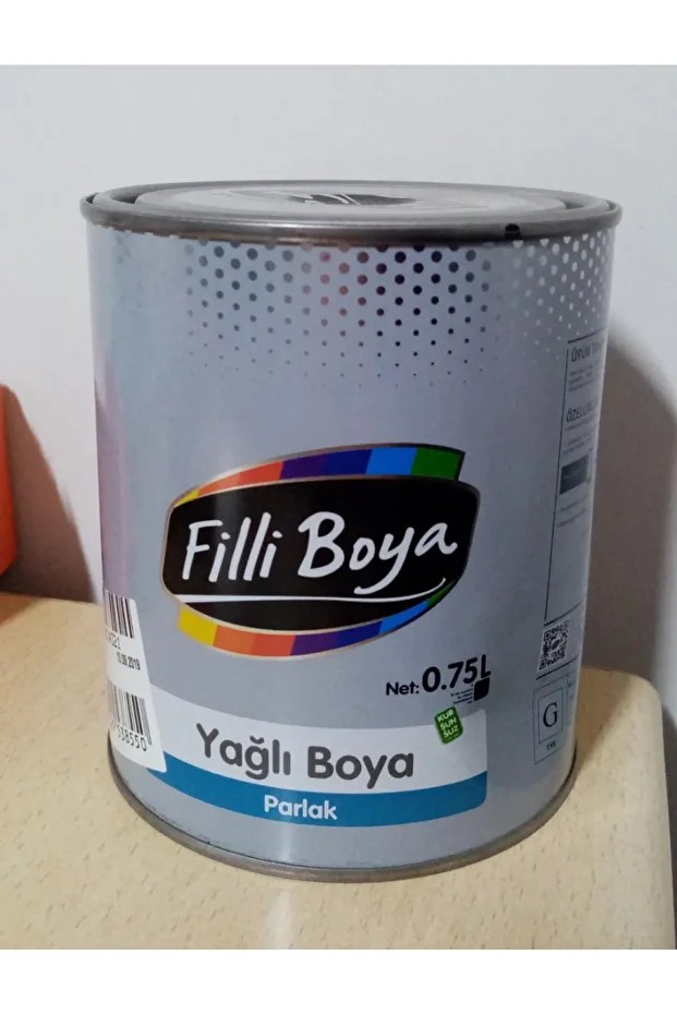 Parlak Yağlı Boya 0.75 L Gri