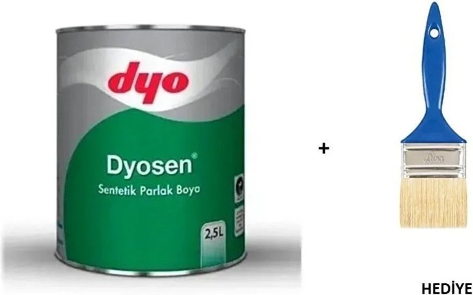 sen Sentetik Parlak Boya 0,75L + Fırça