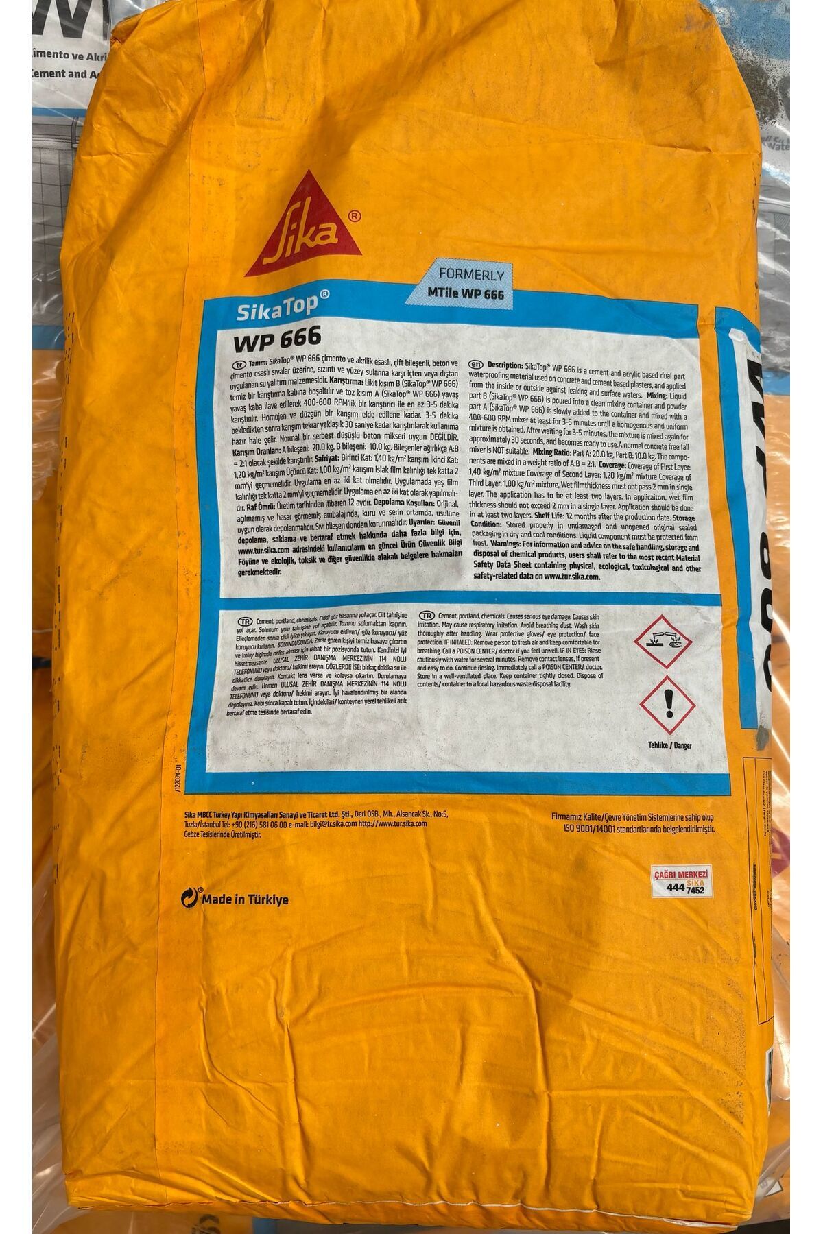 Top® WP 666 Tam Esnek Su Yalıtım Malzemesi