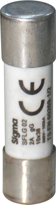 SFLG25 10X38 25A Gg Tip Silindirik Sigorta