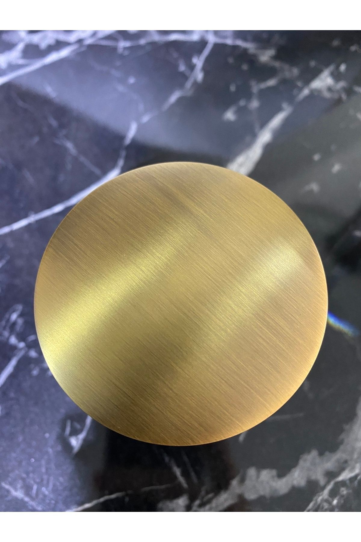 Mat Gold Lavabo Gideri Antik Gold Lavabo Süzgeci Pirinç Malzeme