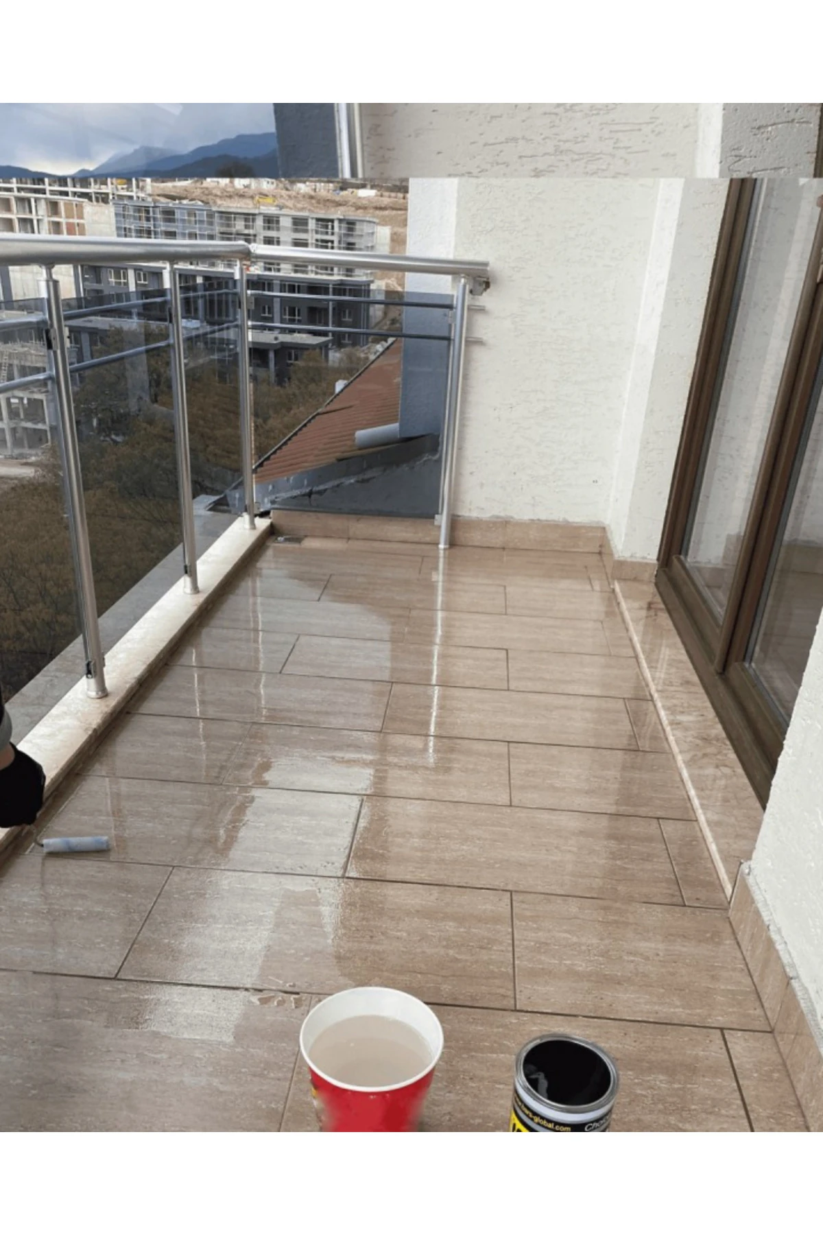 Seramik Yüzeyler İçin Şeffaf Su Yalıtım Ürünü