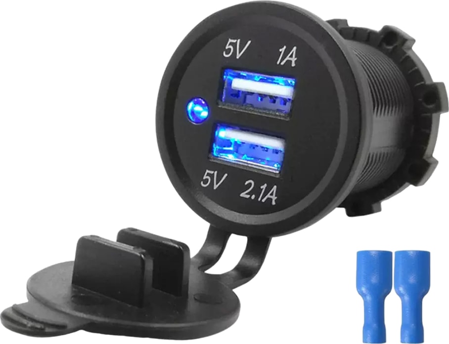 IC-266C 28MM Pano Tipi USB 8-32V Giriş 5V 1A ve 5V 2,1A Çıkış