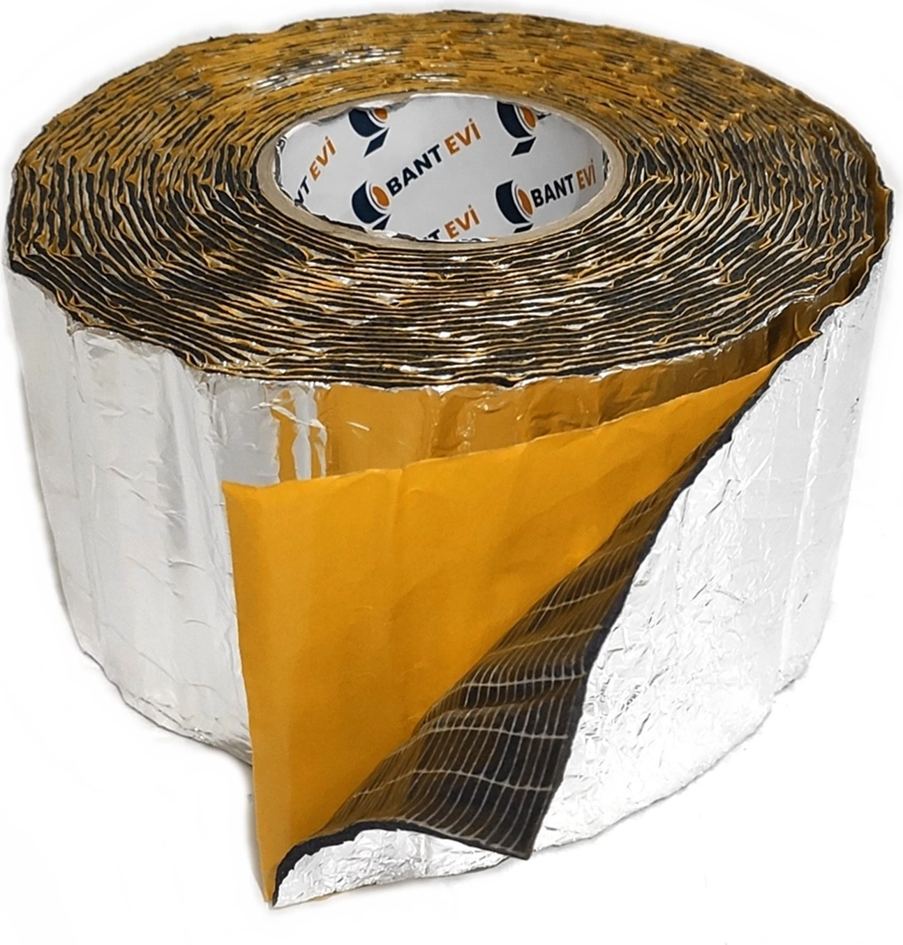 Araç Oto Ses Isı Yalıtım Bandı 5cmx5mt Alüminyum Folyolu Kauçuk Bant Izolasyon Malzemesi