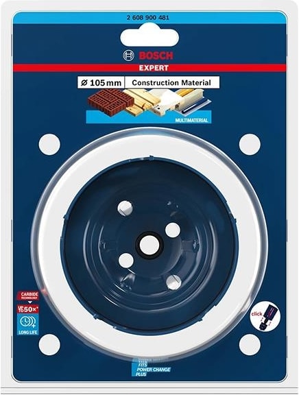 BOSCH 105 mm Yapı Malzemeleri Için Panç 2608900481