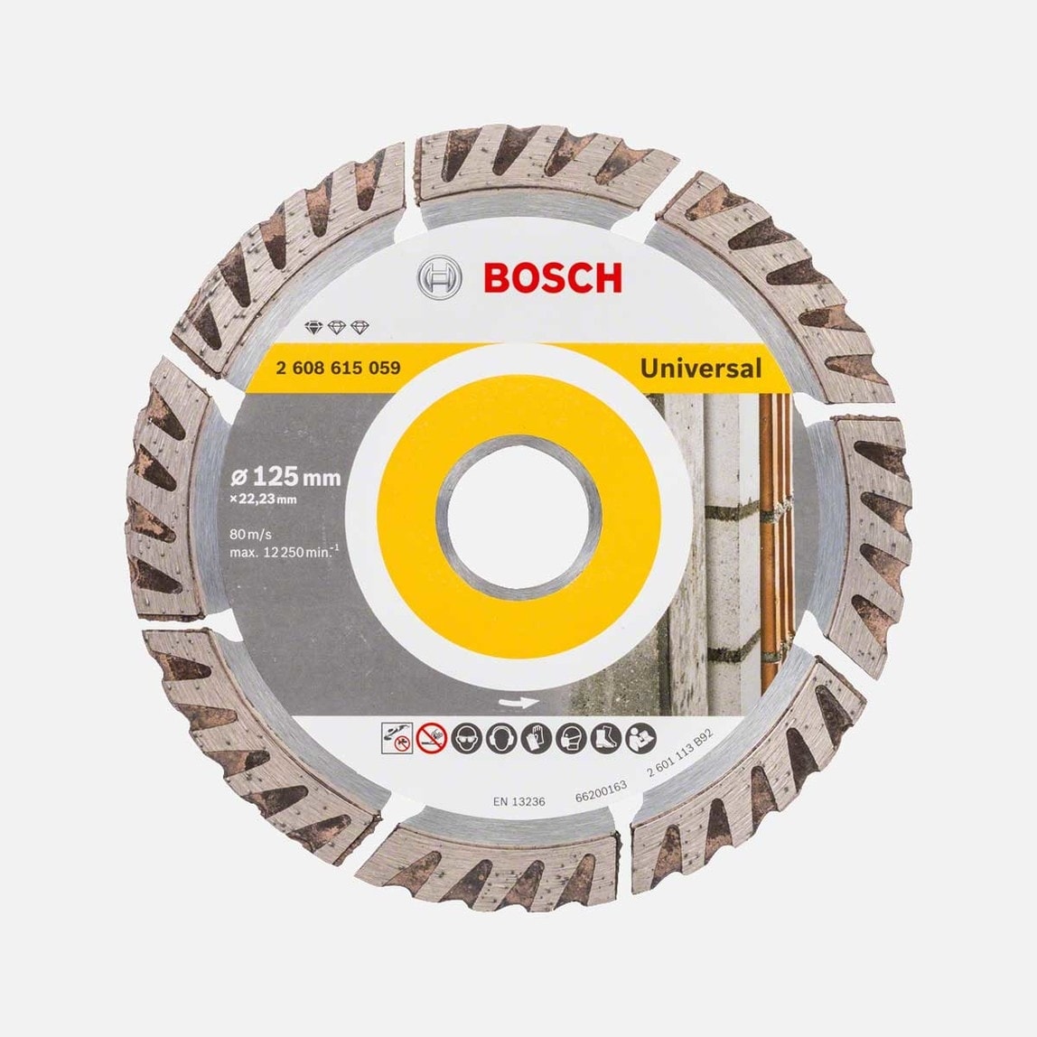BOSCH Elmas Dısk 125 mm Standart For Unıversal