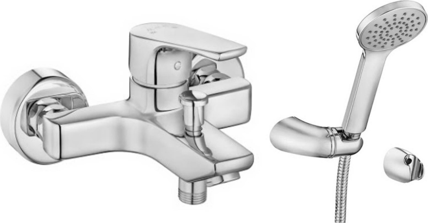 Eca Niobe Banyo Bataryası 482+Eca Spil Mafsallı Duş Seti 2'Li Set