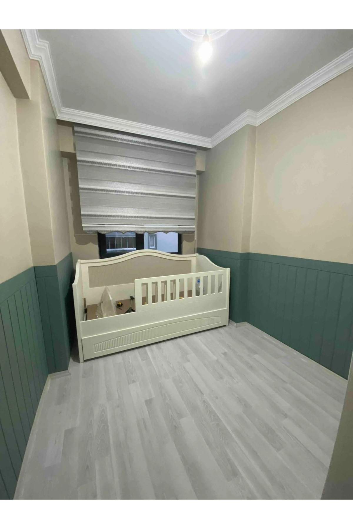 Mdf Cnc Işlemeli Dekoratif Boyanabilir Duvar Paneli , İskandinav Duvar Paneli , Duvar Çıtası(54X103)