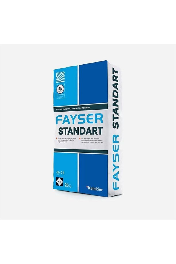 Fayser Standart C1 Sınıfı Yapıştırma Harcı 25 Kg