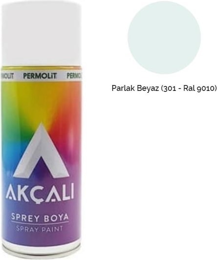 Sprey Boya 301 Beyaz Ral 9010 400 ml.