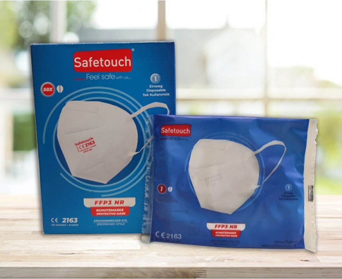 Ffp3 Maske Tek Tek Paketli N95 25 Adet