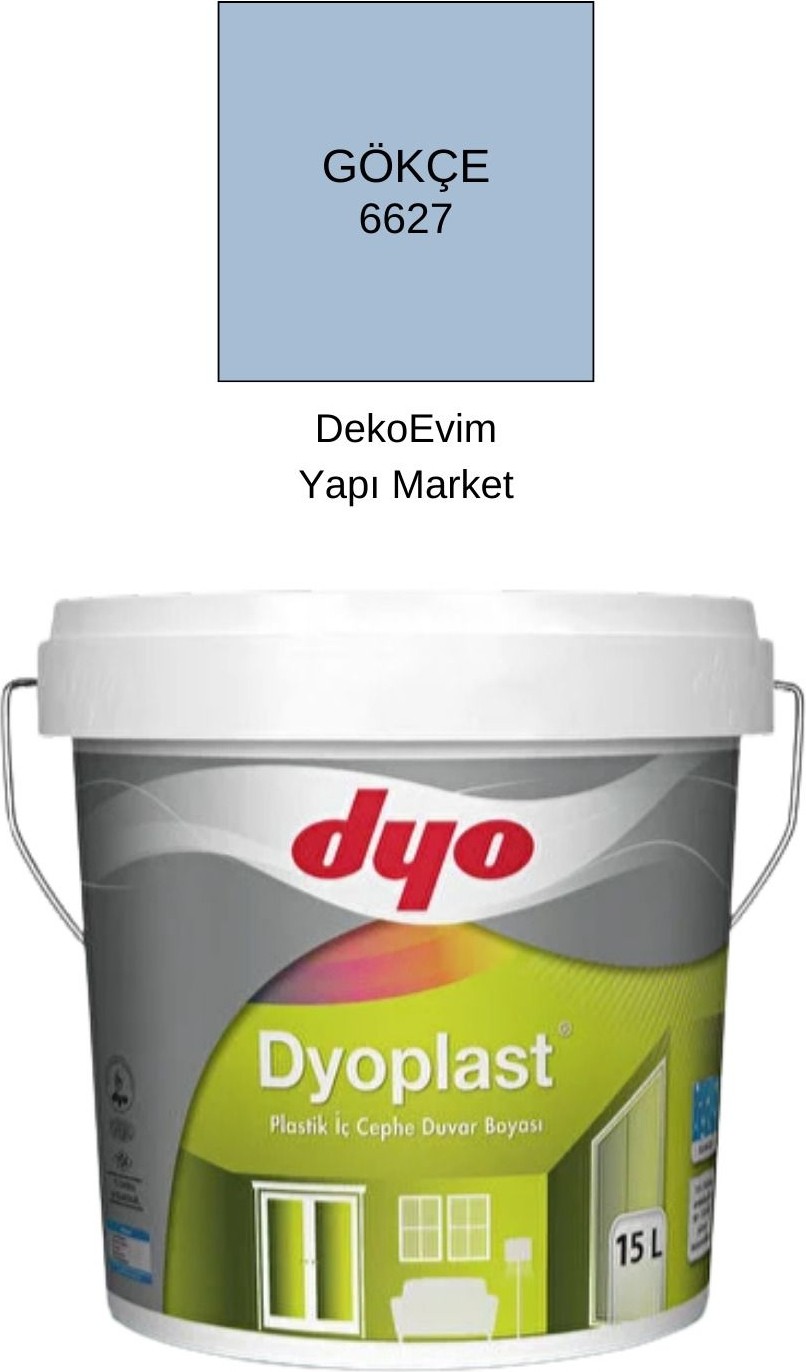 plast Plastik Iç Cephe Duvar B. Gökçe 15 Lt.