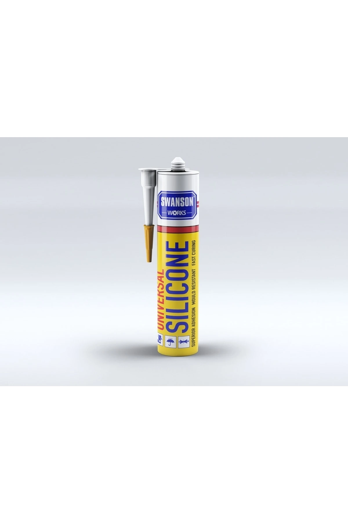Swanson Works Genel Amaçlı Şeffaf Silikon 280 Gr.