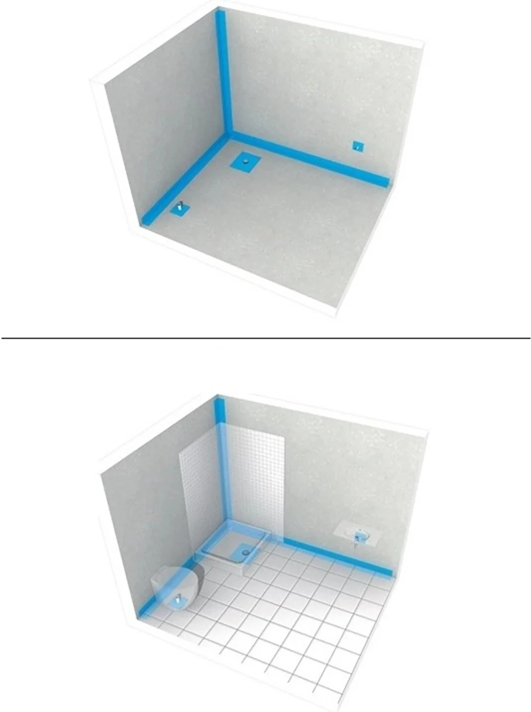 Kendinden Yapışkan Butil Tekstil Üzeri Boyanabilir Armür Bant Pah Köşe Derz Su Yalıtımı Izolasyon Bandı