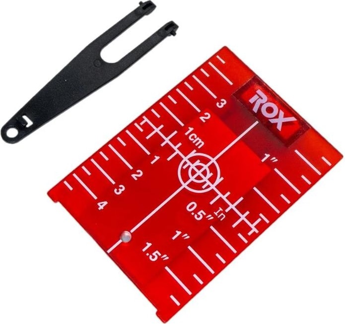 Rox 0273 Lazer İçin Görünürlük Arttırıcı Lazer Hedef Kartı Plakası 104X74 mm