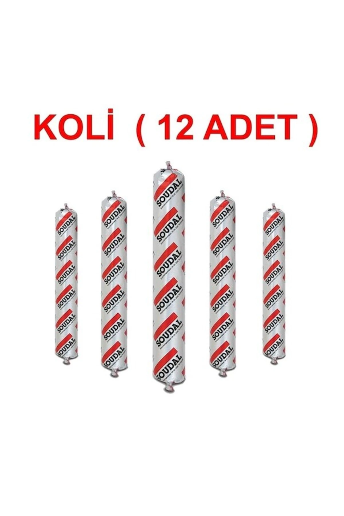 SOUDAFLEX 40 FC GRİ  600 ML SOSİS (1 KOLİ- 12 ADET)