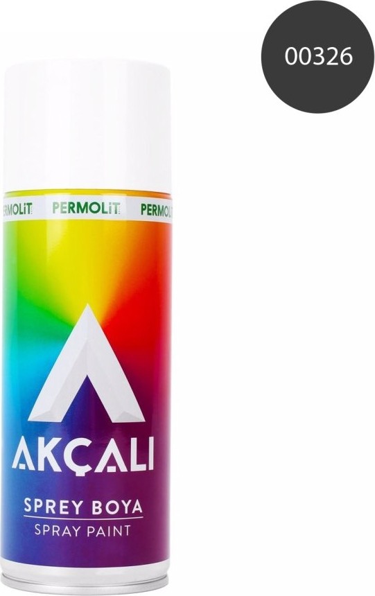 Sprey Boya Düz Parlak Siyah 400 ml