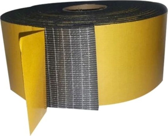 Araç Oto Ses Isı Yalıtım 6mm 10cmx5m Yapışkanlı Kauçuk Izolasyon Malzemesi