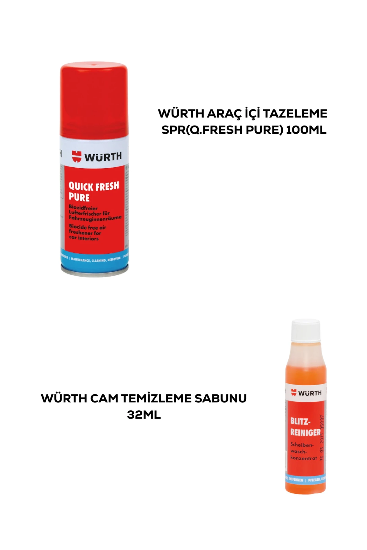 Kapsamlı 9 Parça Araç Bakım ve Temizlik Seti - 9'lu Oto Bakım Seti