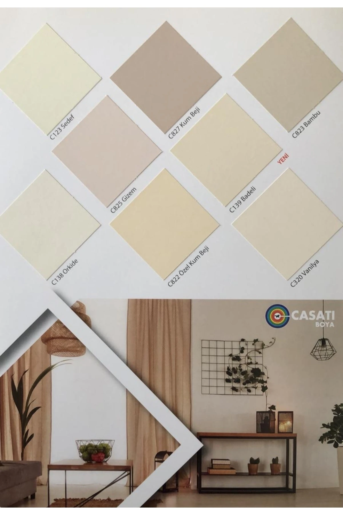 Dyo Silikonlu Plastik Iç Cephe Boyası Renk Buz Gümüşü 3,5kg/10kg/20kg