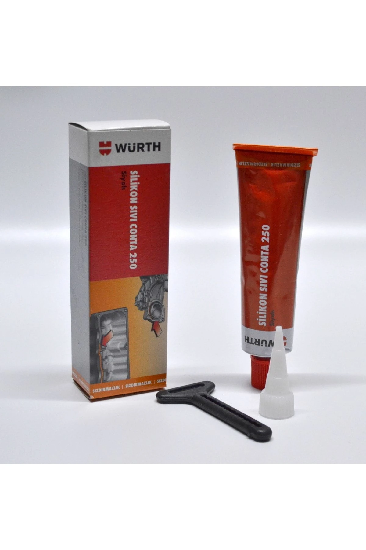 Icon Group - Silikon Sıvı Conta 250 Siyah