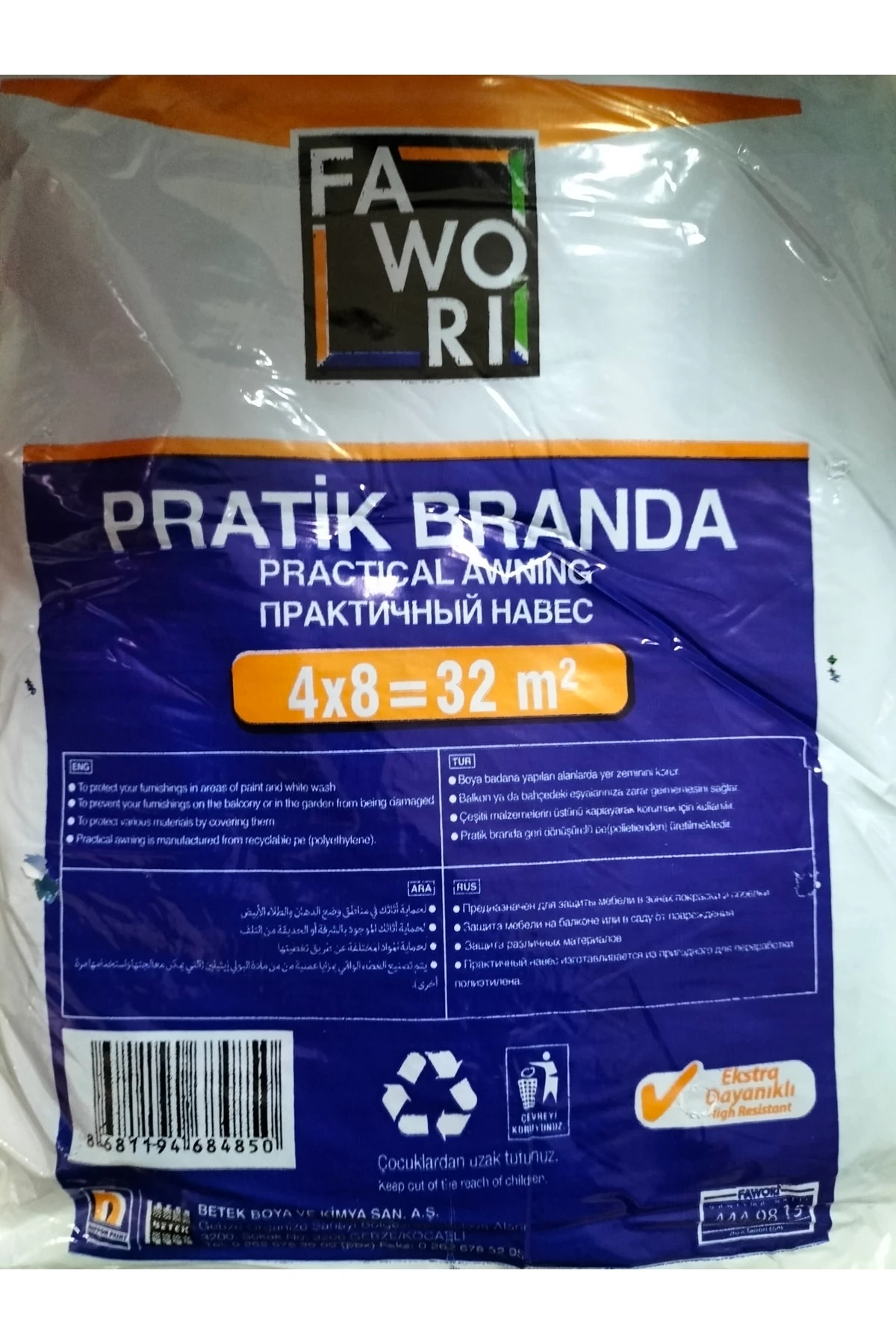 Pratik Branda 32m2 ( 4 X 8 )