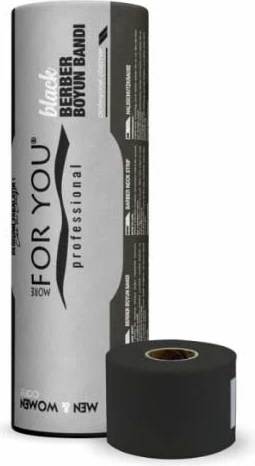 Black Berber Boyun Bandı Siyah Renkli Profesyonel Kullanım İçin 1 Adet