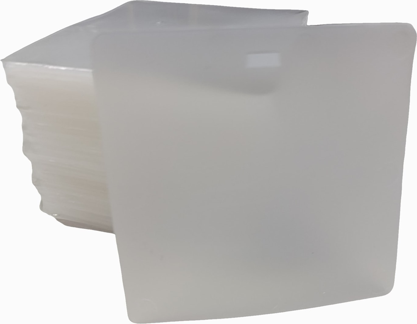 11X11 Şeffaf Plastik Levha 100 Adet