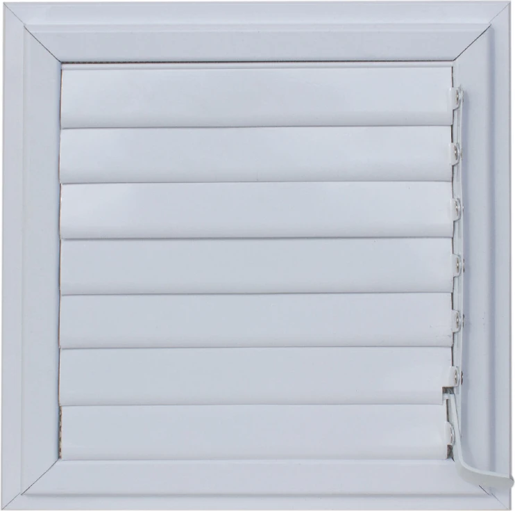 40X45 Alüminyum Menfez Siyah Uzun Ömürlü Banyo Wc Havalandırma Panjur