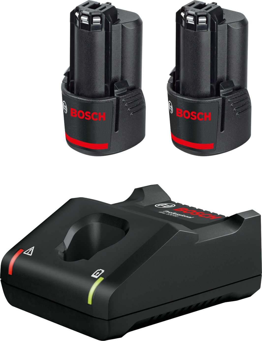 BOSCH 2 x Gba 3,0AH Akü Gal 12V-40 Hızlı Şarj Cihazı - 1600A019RD