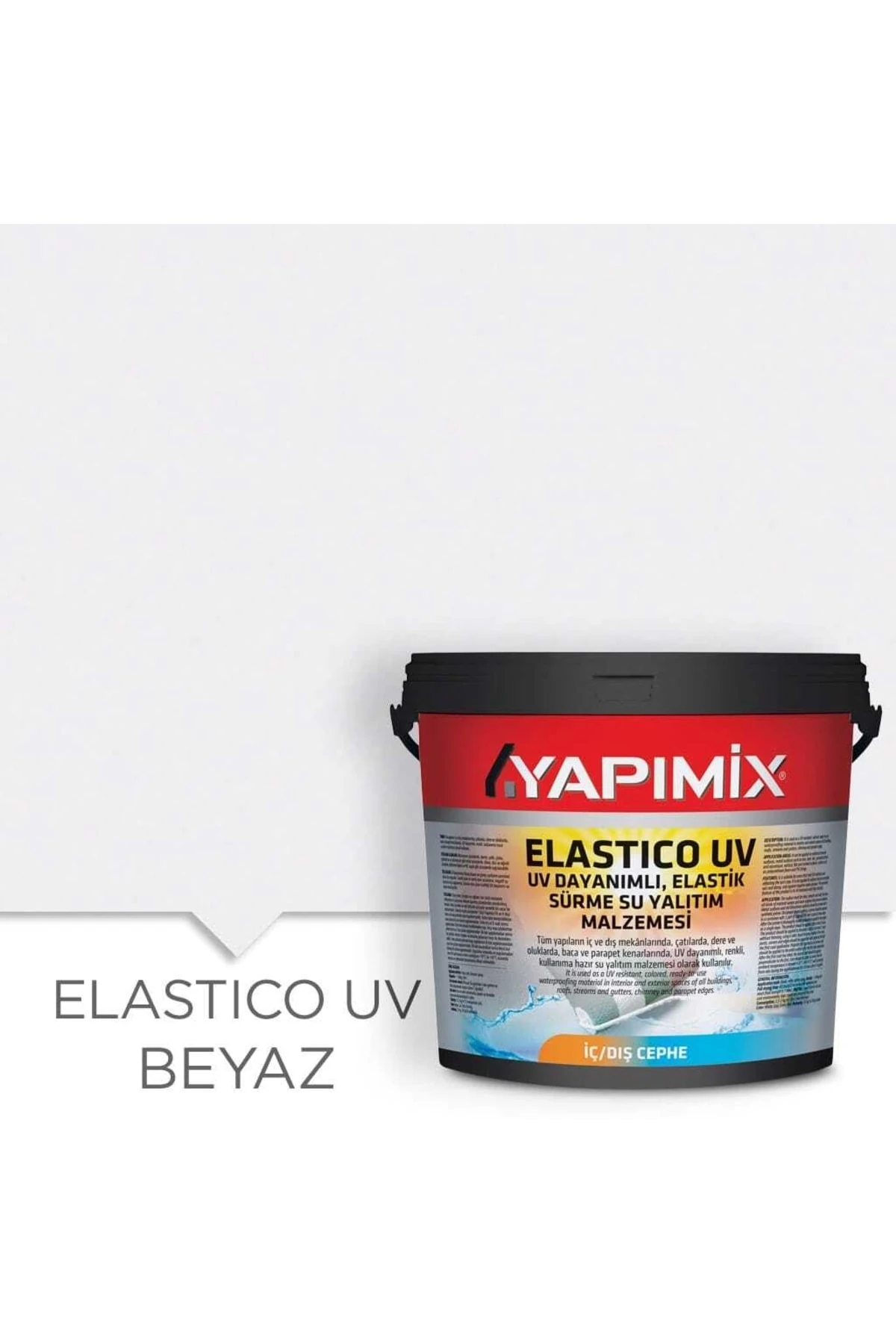 Yapımıx Elastıco Uv - Çatı Teras Dere Oluk Dam Için Sürme Su Yalıtım Malzemesi