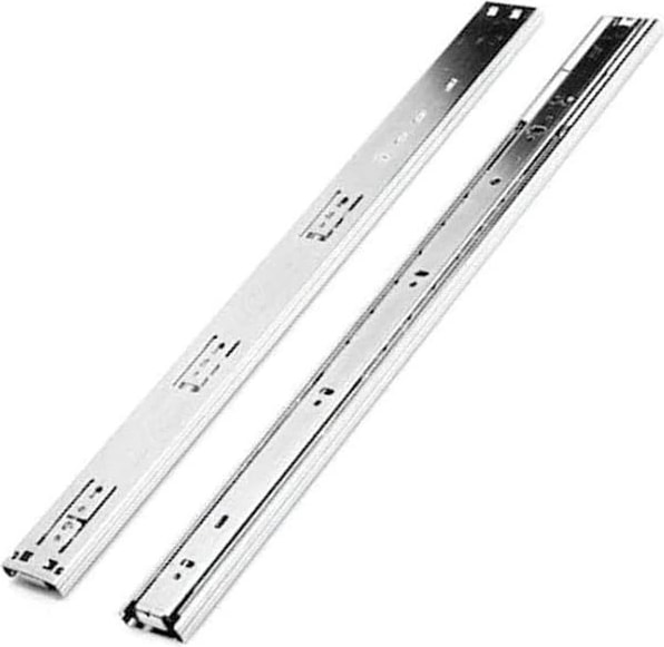 Galvanizli Teleskopik Çekmece Rayı 35X350