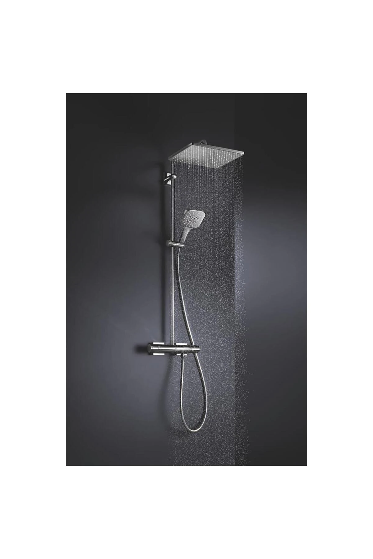 Rainshower Mono 310 Cube Tepe Duşu 1 Akışlı Krom 26567000
