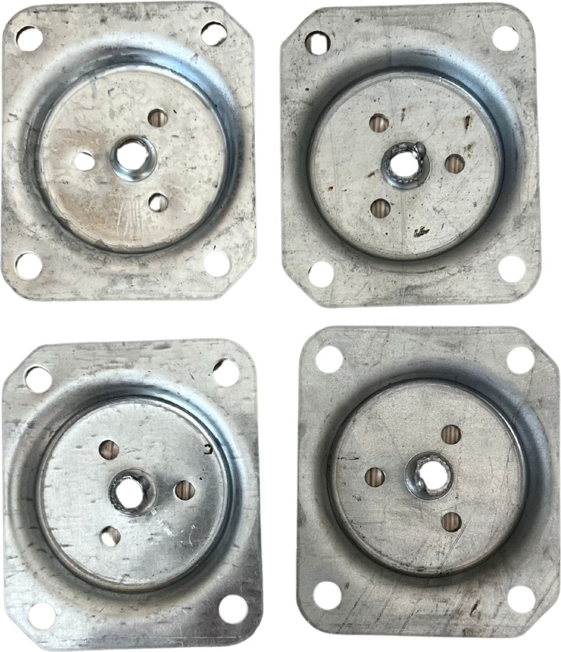 Ahsap Masa , Sandalye, Sehpa 4 Lu Açılı Metal Bağlantı Aparatı (M8 Vida Girişli)
