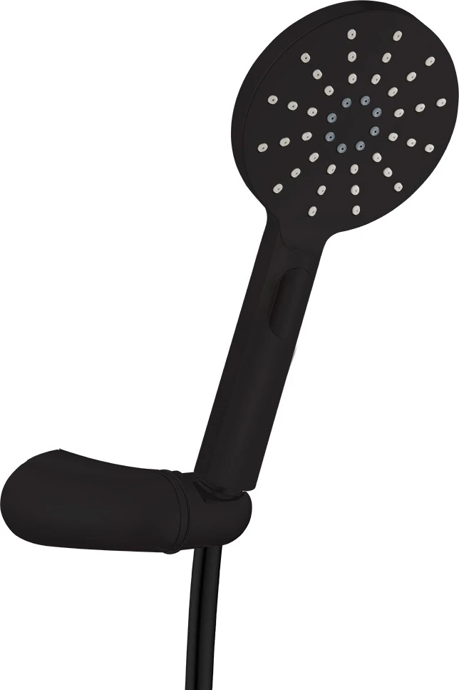 Eca Purity Plus Mafsallı Duş Seti Banyo Üst Takımı Mat Siyah 102117401C1