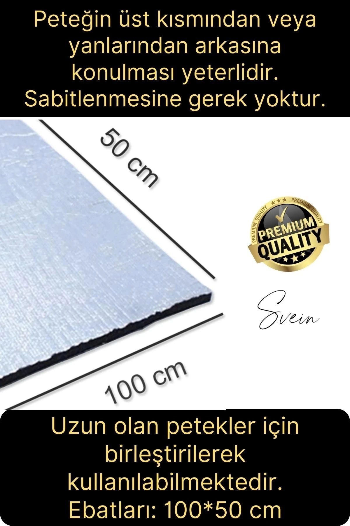 5 Adet Petek Arkası 1 Cm Isı Yalıtım Levhası Radyatör Izolasyon Kalorifer Ev Ofis Tasarruf Arkalığı