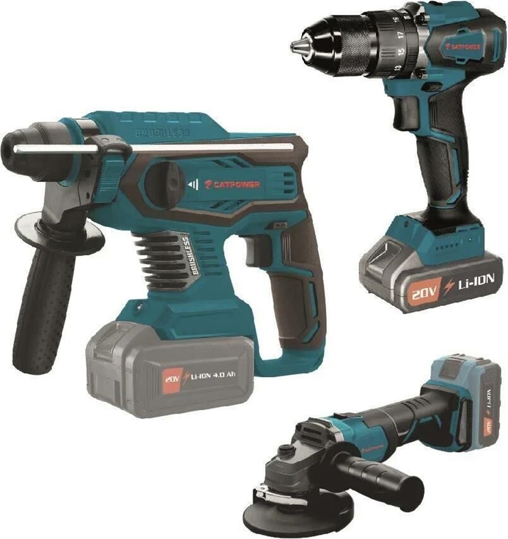 4130 Akülü Vidalama Kırıcı Taşlama 3 Makina Aküsüz