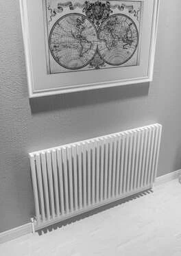 Diva Yatay Çelik Radyatör 1180X600 Pütürlü Beyaz (Ral 9016)